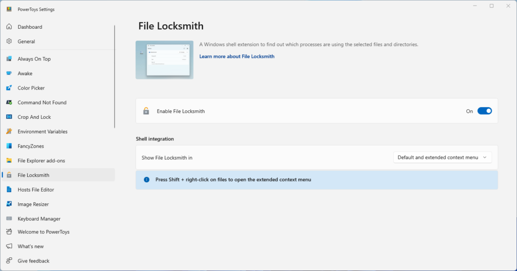 File Locksmith